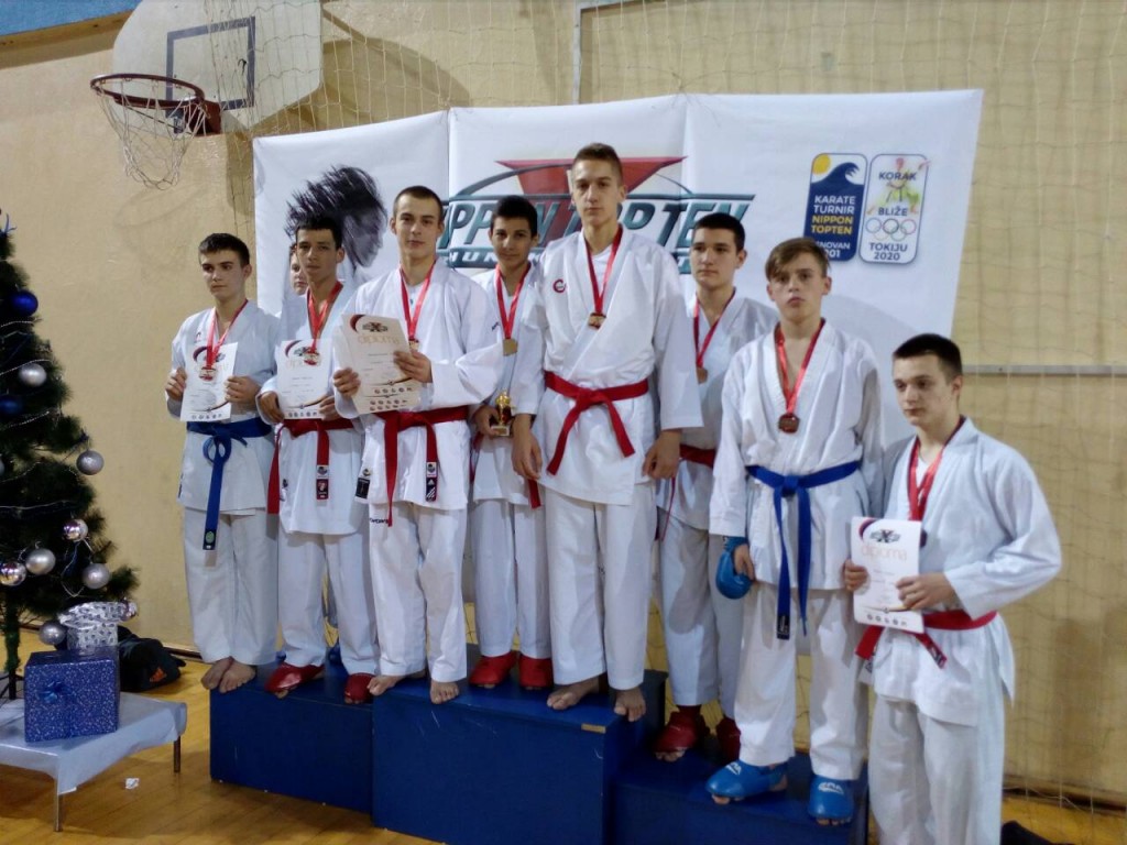 TREĆA ZLATNA MEDALJA ZA KADETE U SEZONI 2017/2018